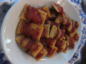 Parmesan Bacon Wraps