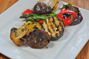 Grilled Vegetables with Balsamic Dressing