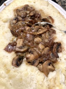 Mashed Potatoes with Mushrooms