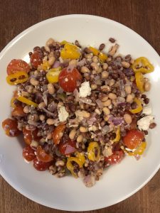 Field Pea Salad with Tomatoes and Feta