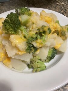 Potatoes, Broccoli and Cheese