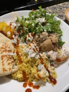 Halal Cart-Style Chicken and Yellow Rice
