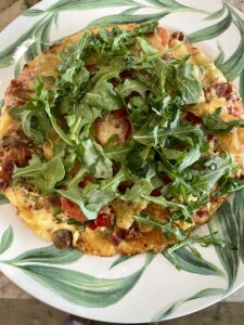 Sausage and Asparagus Frittata