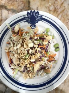 Ramen Noodle Slaw with Edamame