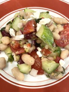 Marinated White Bean Salad